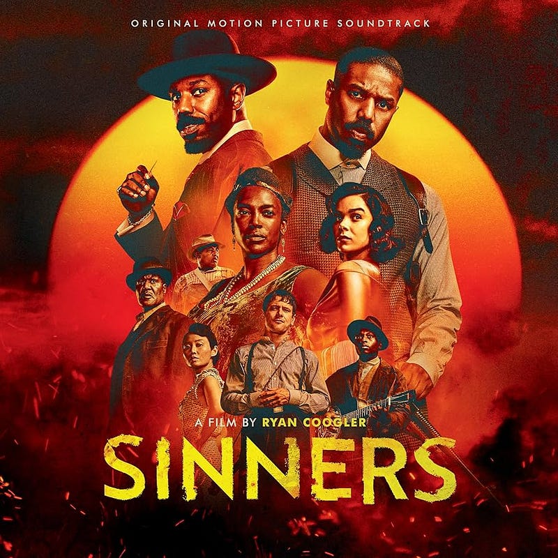 Album cover art for the Sinners original soundtrack by Various Artists