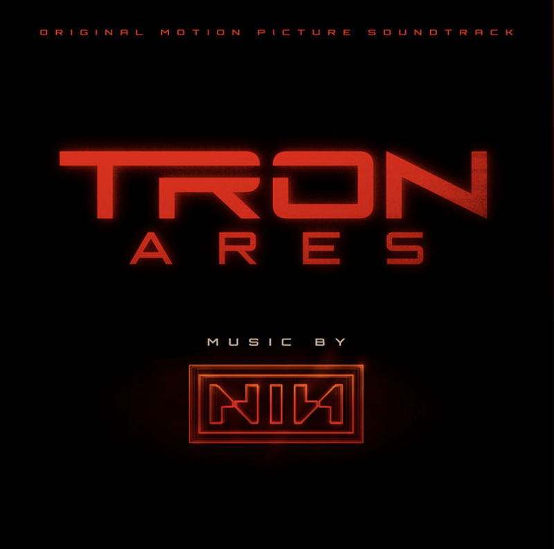 Album cover art for the Tron: Ares soundtrack by Nine Inch Nails